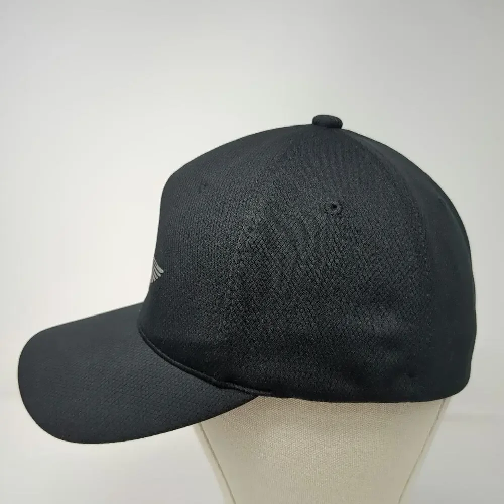 Bentley 5 Panel Black One Size Hat Flexfit Carbon Fiber Performance Polyester